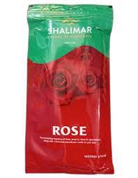 Shalimar Natural Rose Dhoop